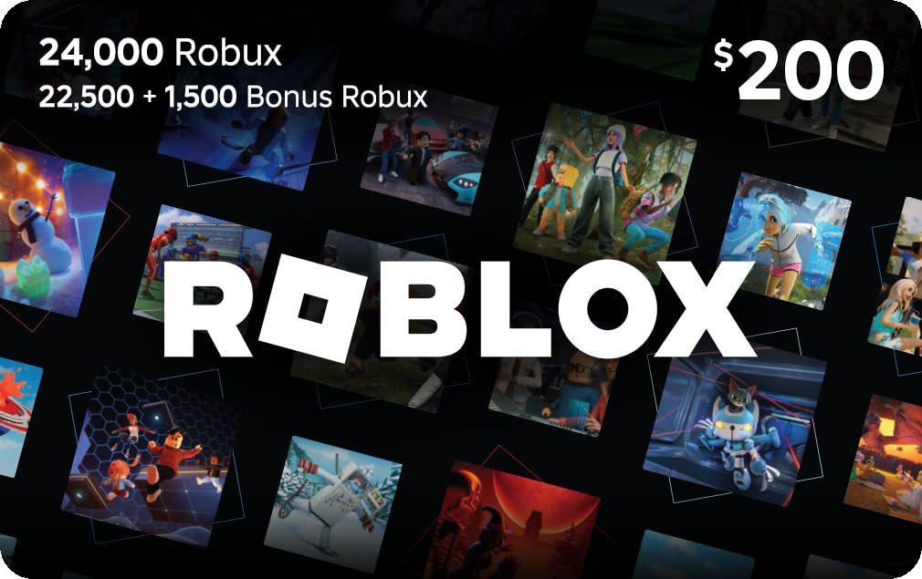 Roblox Digital Gift Card — 24,000 Robux