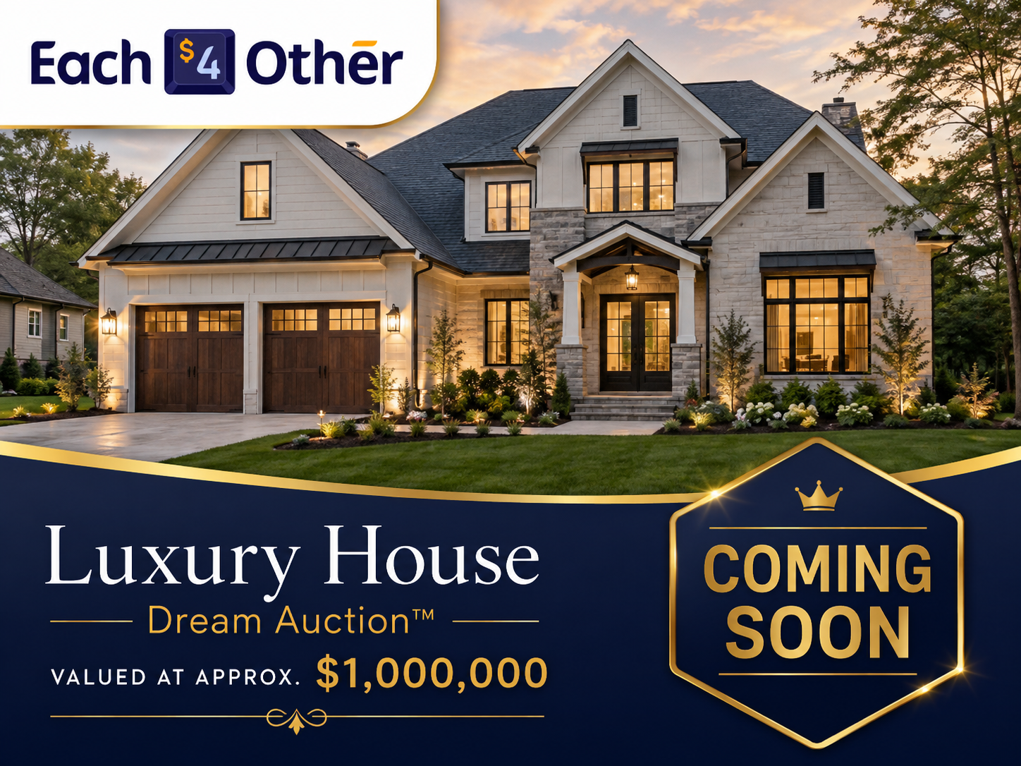 Luxury Home — Approx. $1,000,000 | Coming Soon