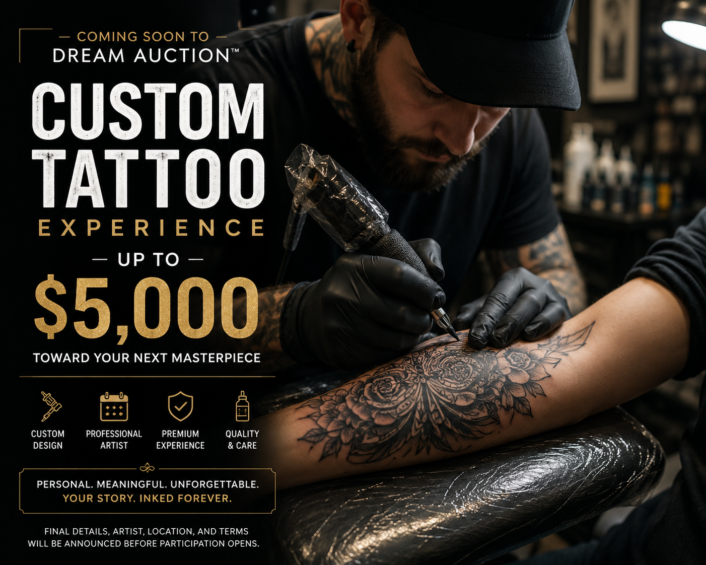 Custom Tattoo Experience