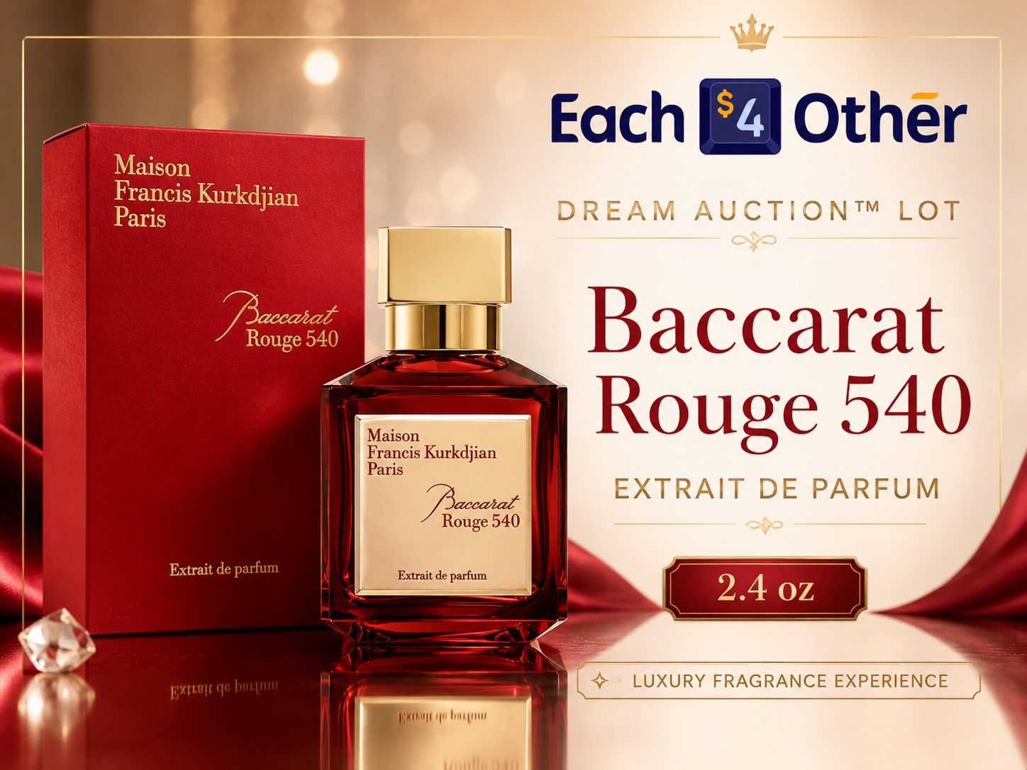 Maison Francis Kurkdjian Baccarat Rouge 540 Extrait de Parfum — 2.4 oz