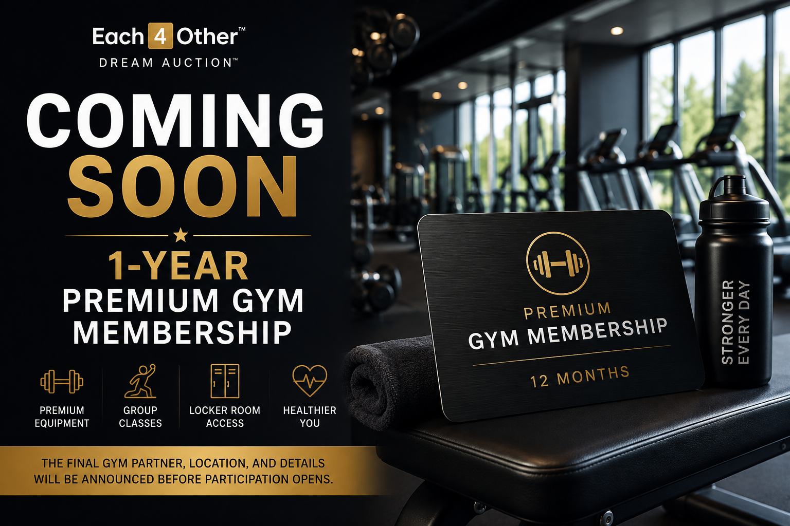 1-Year Premium Gym Membership