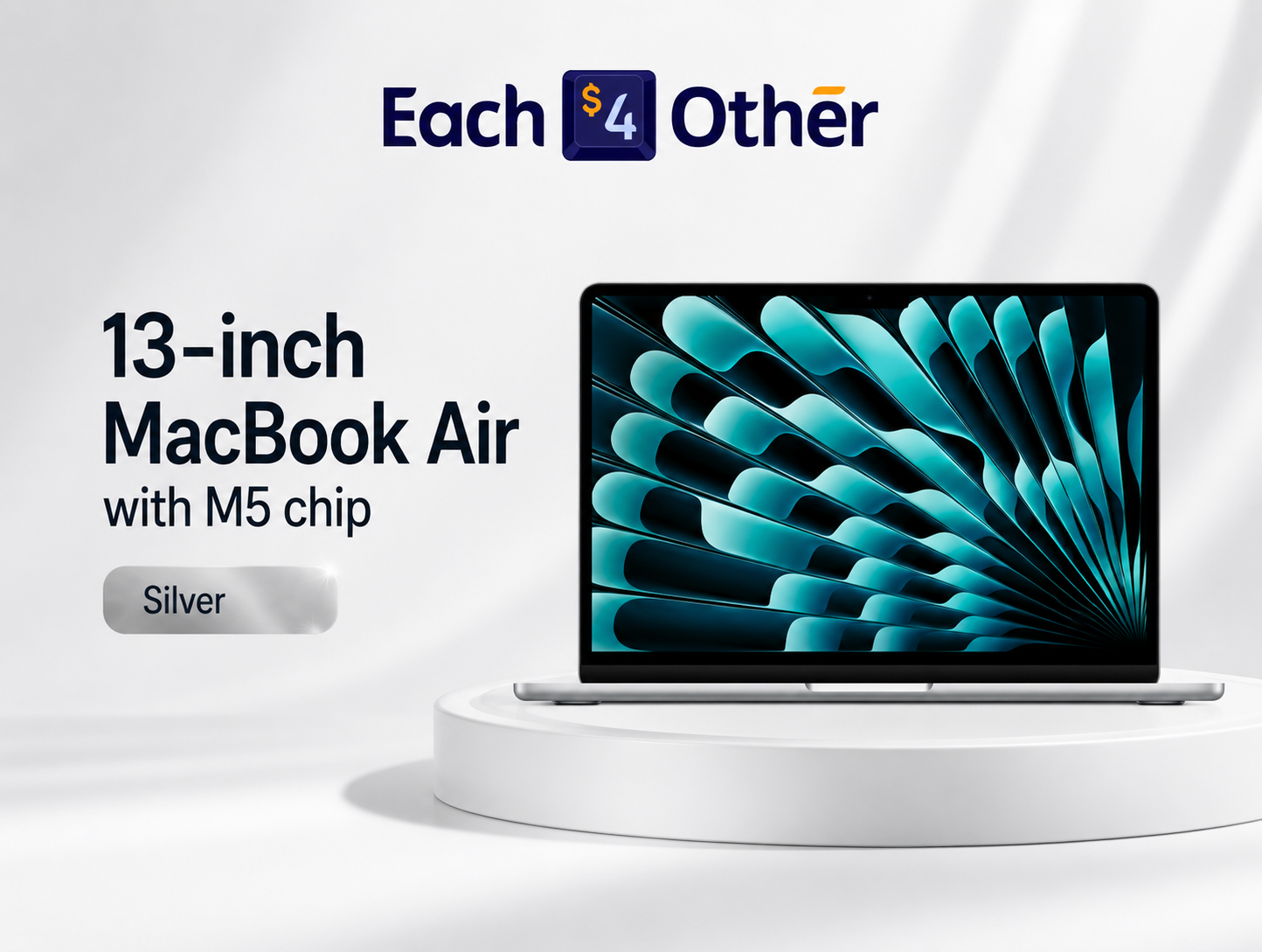 13-inch MacBook Air — M5 Chip — Silver