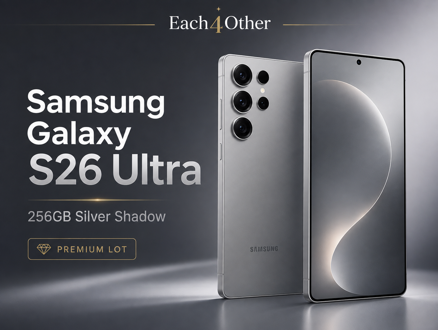 Samsung Galaxy S26 Ultra 256GB Silver Shadow