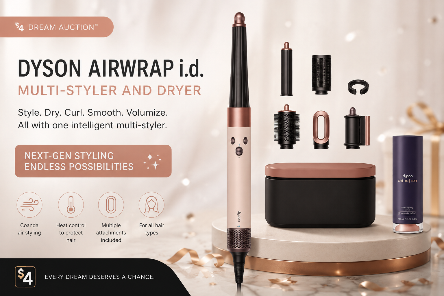 Dyson Airwrap i.d. Multi-Styler + 2-Year Protection Plan