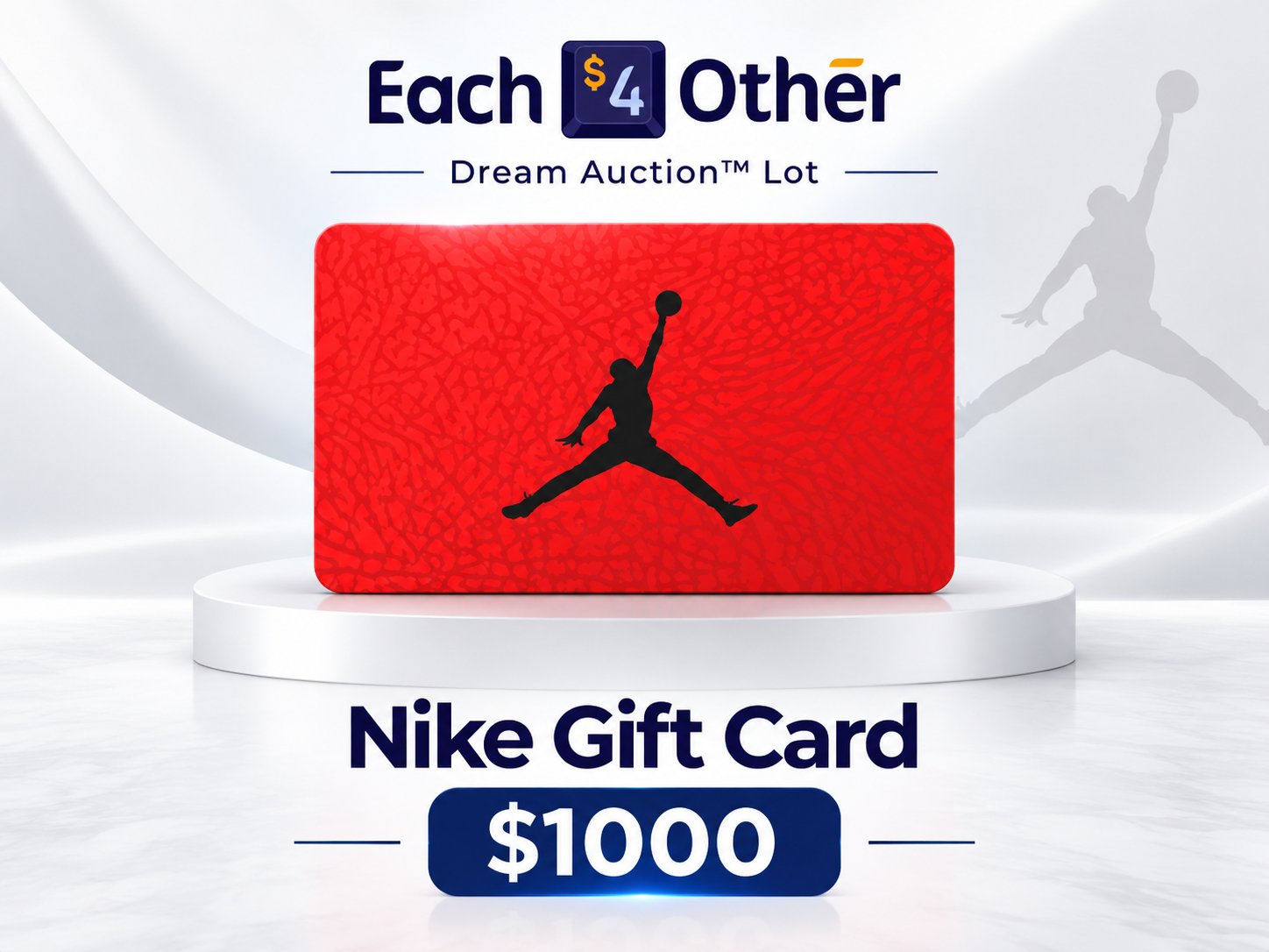 $1,000 Nike Shopping Credit — 2 × $500 Digital Gift Cards