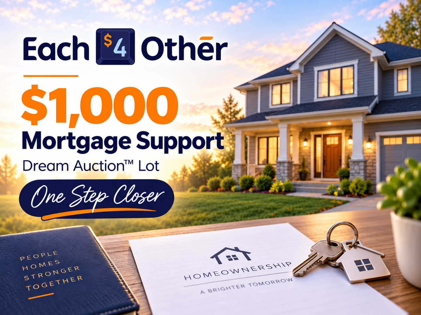 $1000 Mortgage Payment Benefit